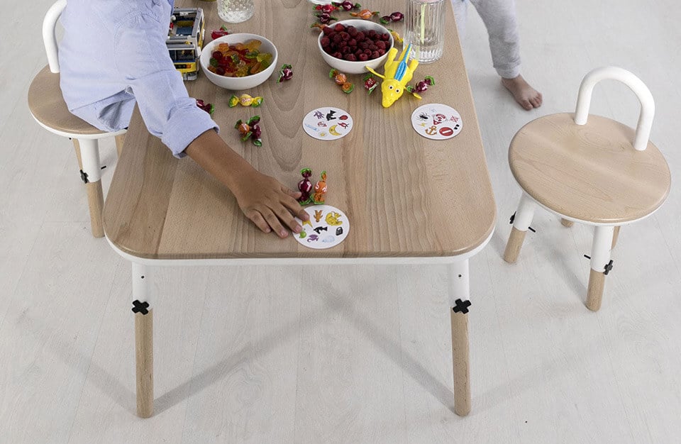stół i krzesło dla dzieci OX'Y