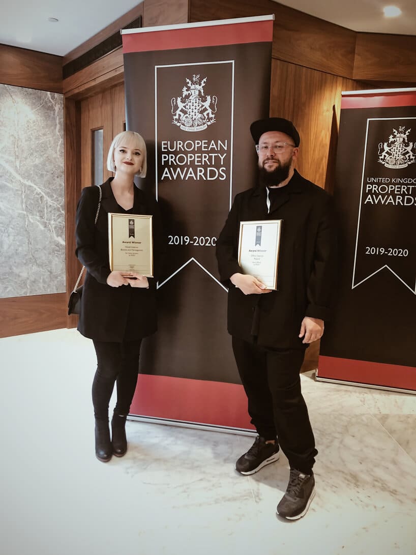 Katarzyna Majer-Hola i Piotr Kalinowski z MIXD z nagrodami European Property Awards 2019/2020