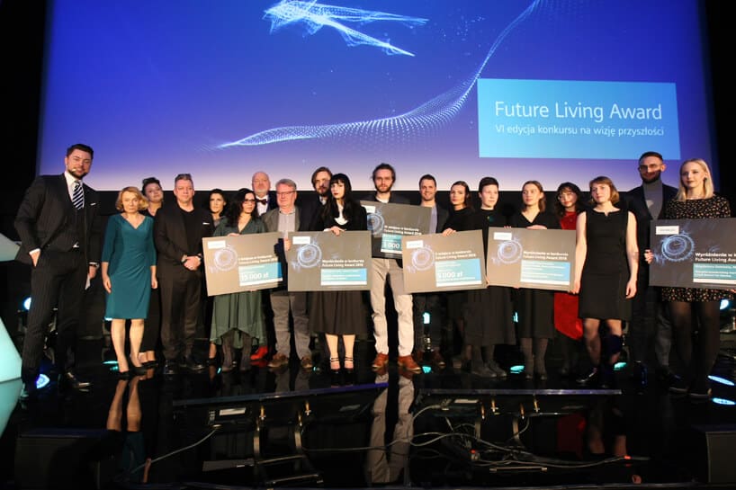 wszyscy nagrodzeni w konkursie Siemens Future Living Award 2018