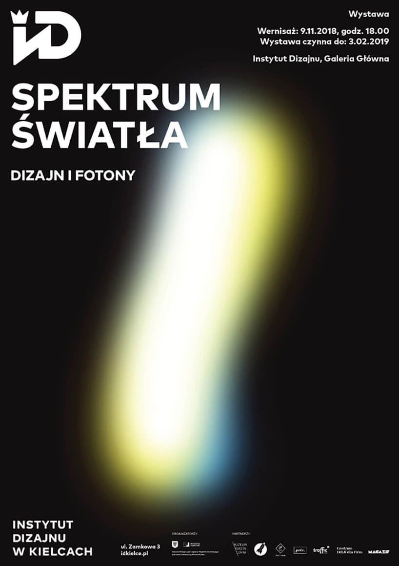 instytut designu plakat spektrum światła