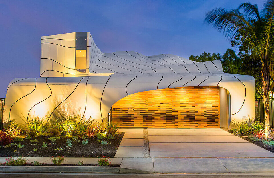 Dom organiczny: The Wave House